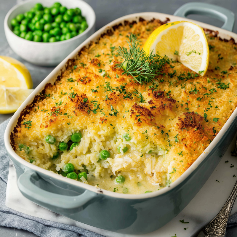 Fiskpudding med grötris