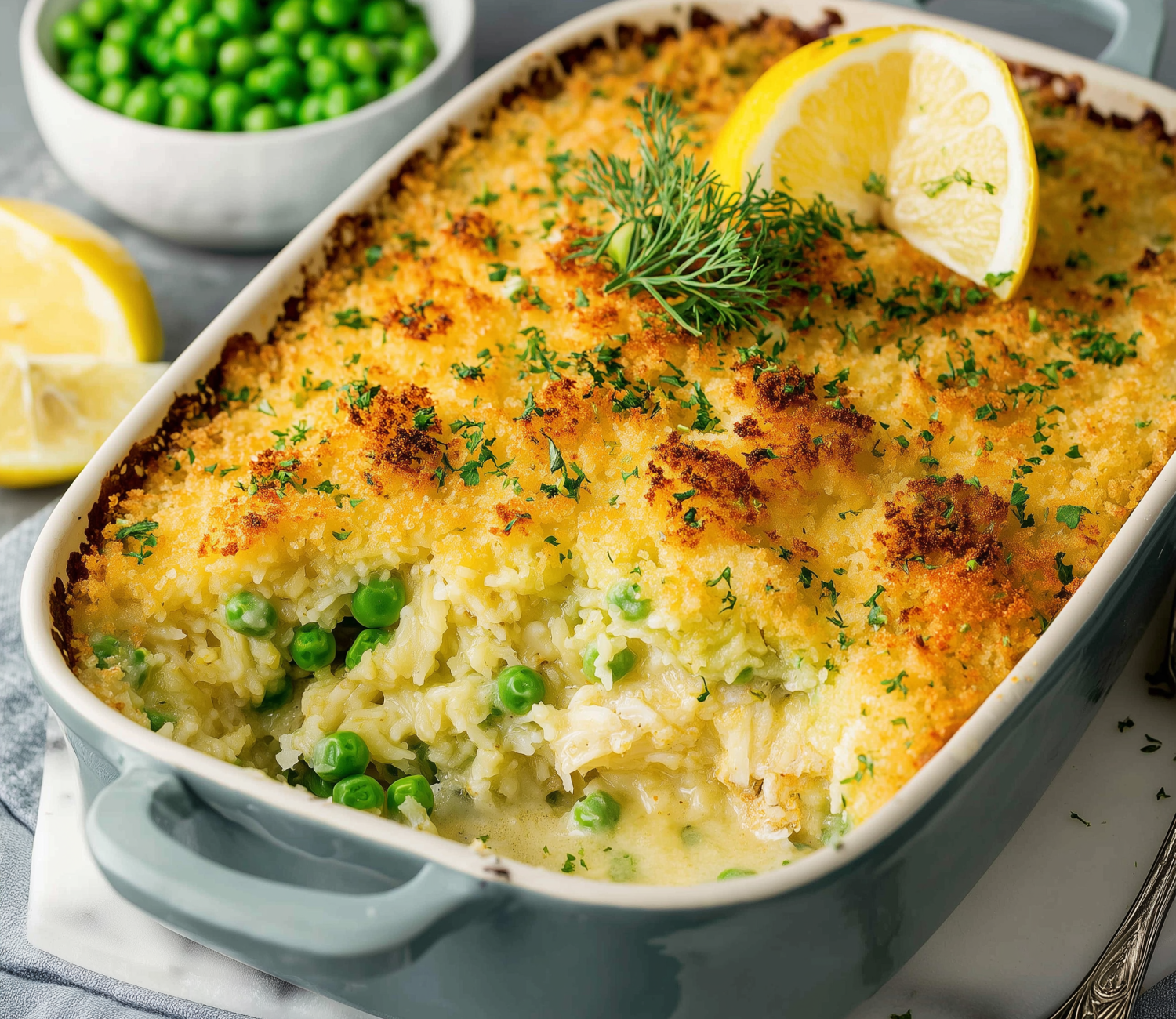 Fiskpudding med grötris