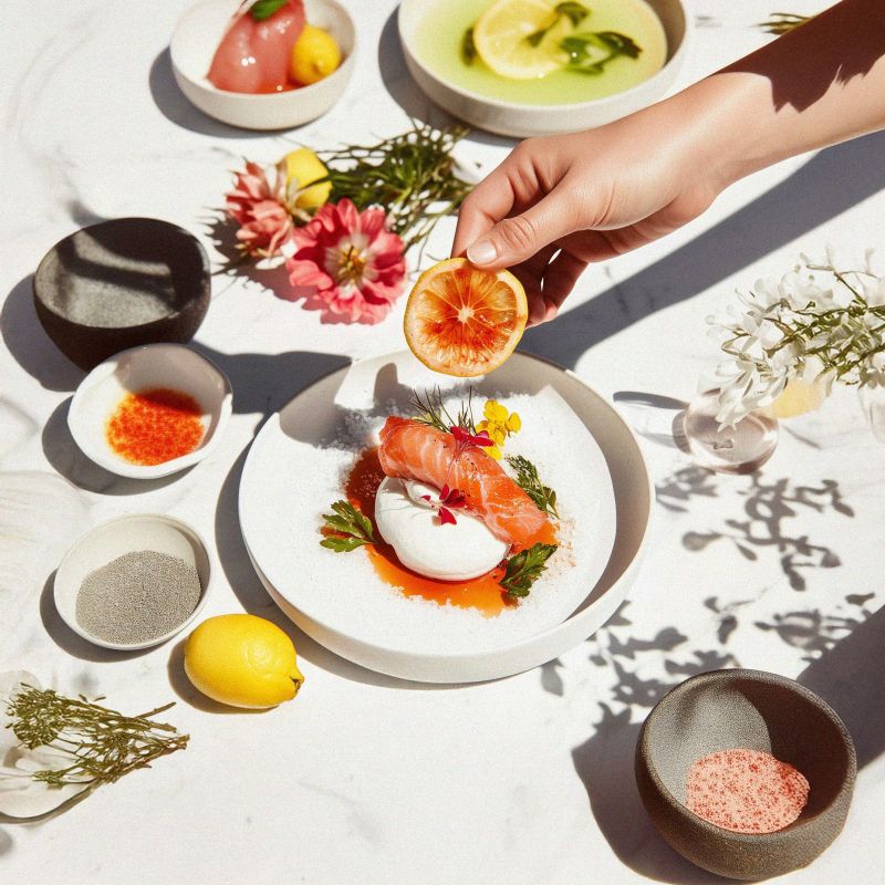 Lax benedict med apelsinhollandaise