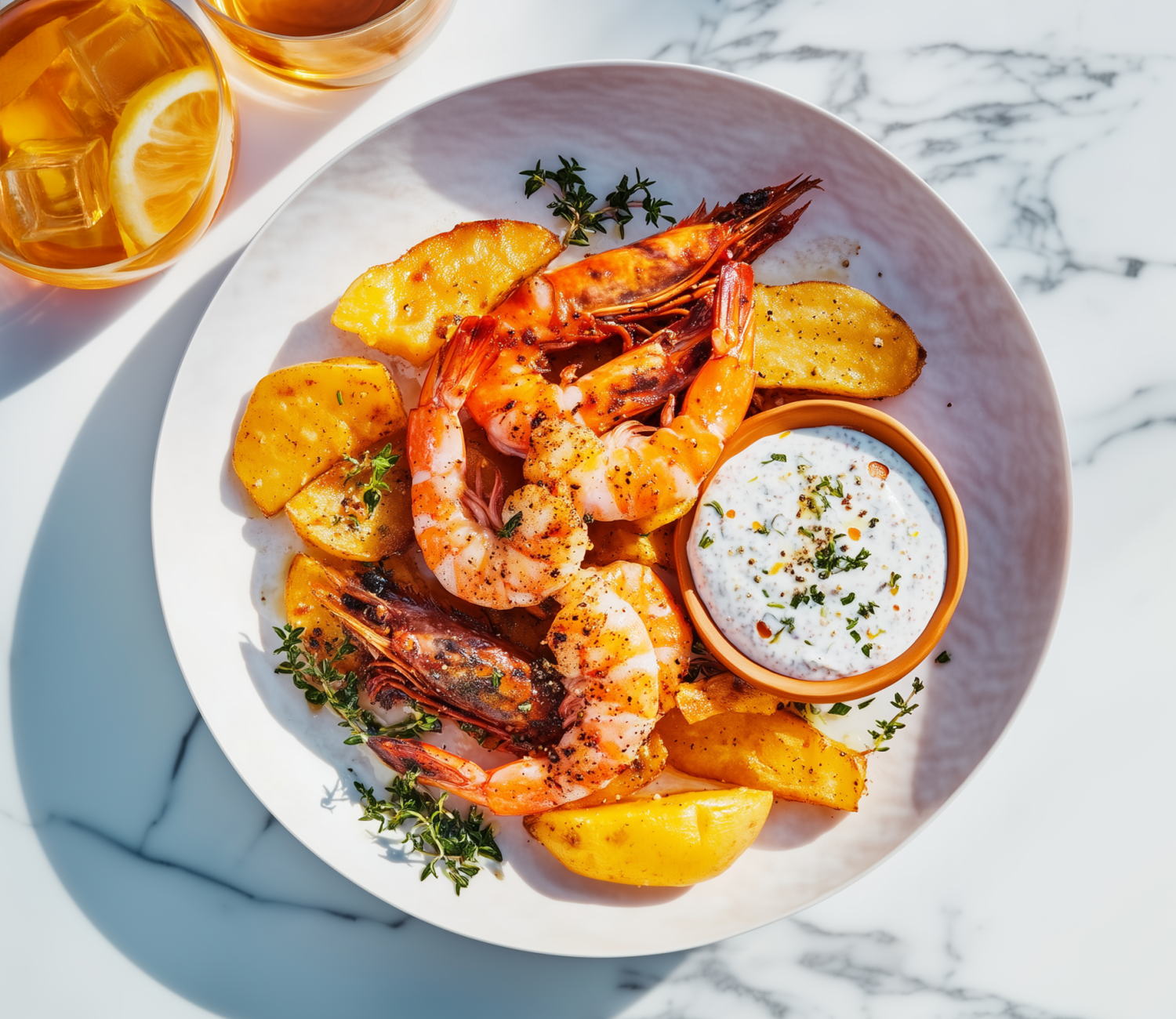 Grillade jätteräkor