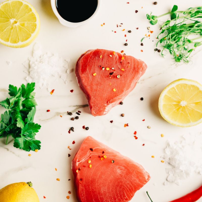 Tonfisk sashimi