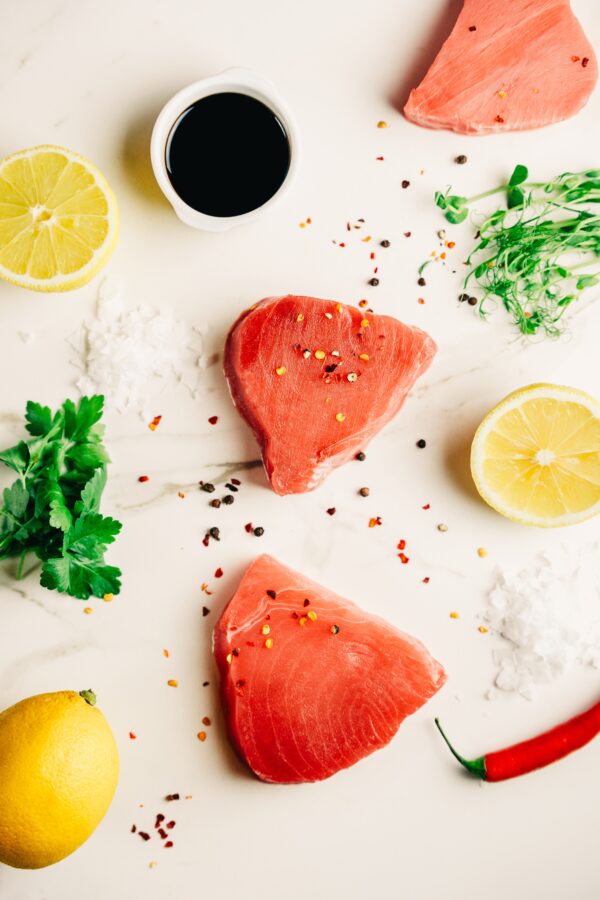 Tonfisk sashimi