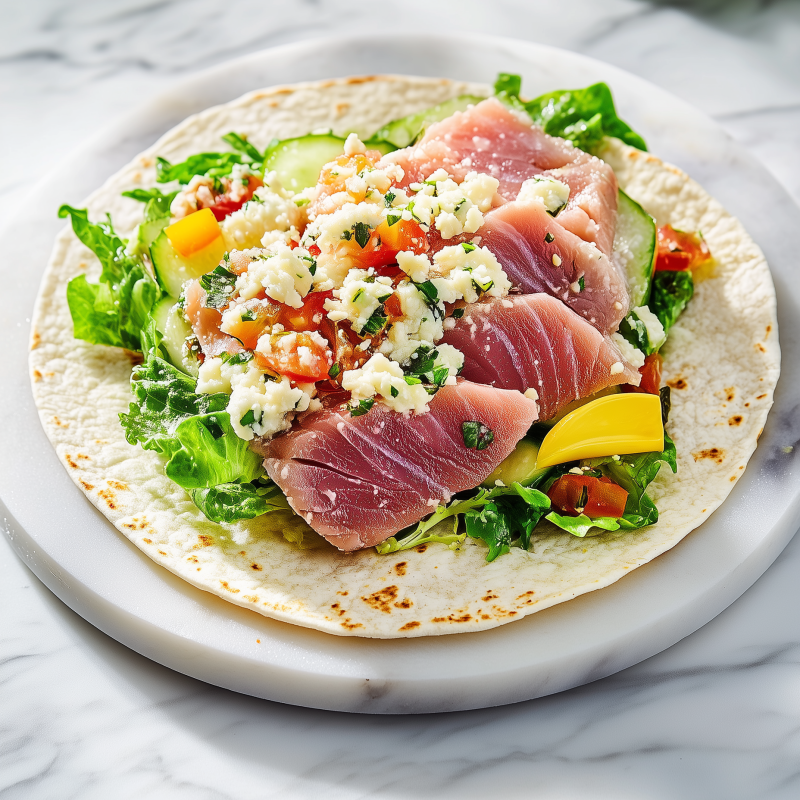 Tonfisk wrap